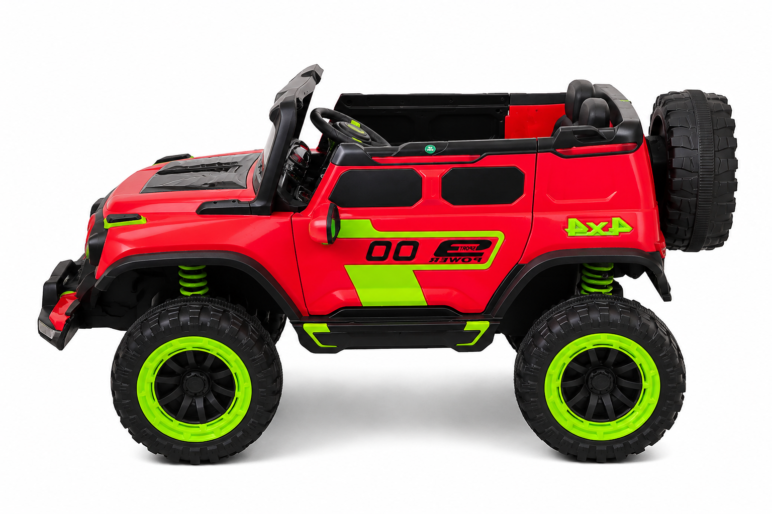 Red Jeep 4x4